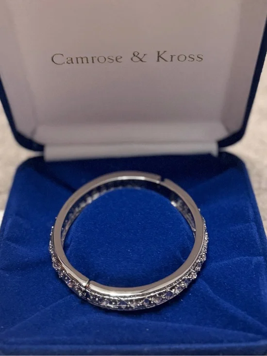 Camrose & Kross Jacqueline Kennedy “JBK” Crystal Bracelet w/ Box & COA